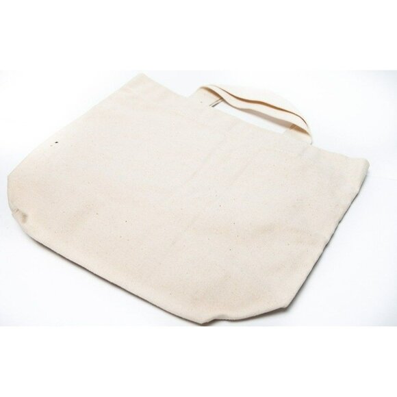 Vtg 1970's Detroit Artist Mary Ewald Handmade Felt Heart Canvas Tote Bag Signed - Picture 2 of 4